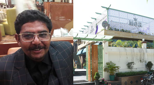  Ashish Maheshwari owner of Maheshweari garden restaurant and Maheshwari Shudh Shakahari Bhojnalya moradabad.